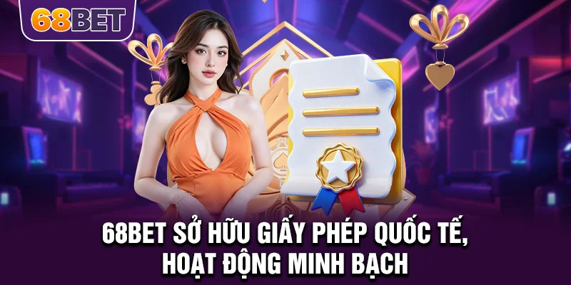 68BET Casino – Trang Chủ 68BET.COM Uy Tín Nhất 2026 68BET sở hữu Giấy phép quốc tế, hoạt động minh bạch